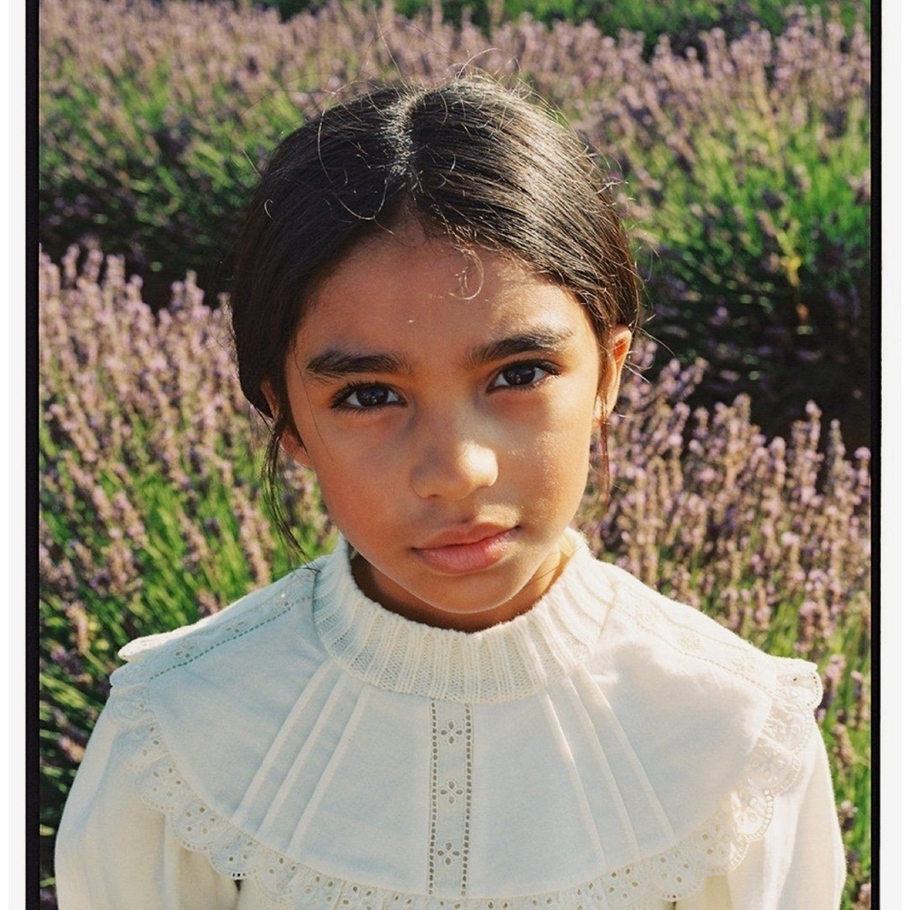 Kids Cream Sweater Top by boutique designer The New Society